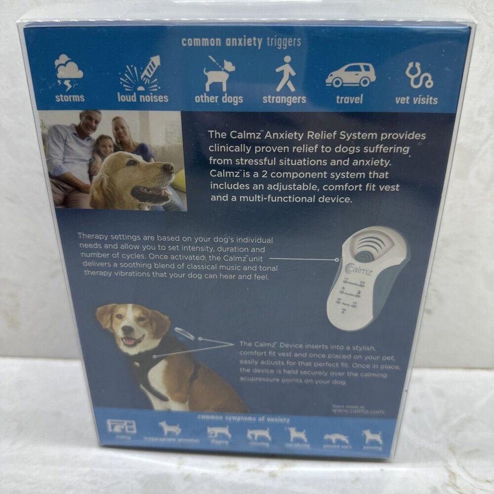 Calmz Anxiety Relief System for Dogs X-Large (27-36” ) Chest Wearable Device - Picture 3 of 5